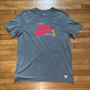 Nike Blue and Pink Short Sleeve Tees